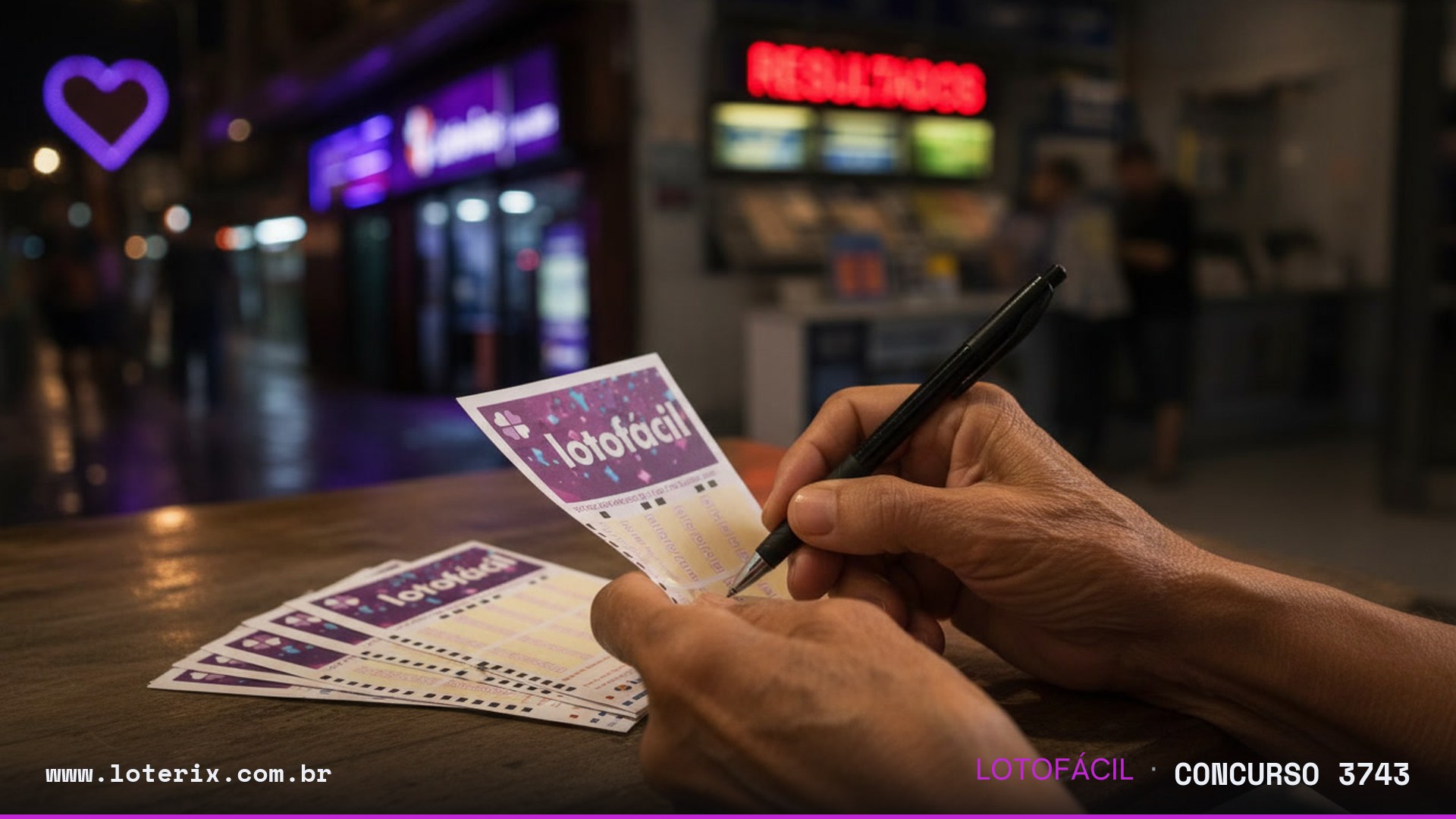 Dezenas sorteadas da Lotofácil 3743: 02, 03, 04, 05, 09, 10, 11, 13, 15, 18, 19, 20, 21, 23, 25